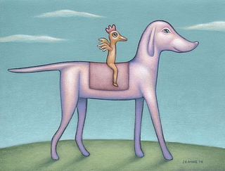 Illustration for article titled People and animals are twisted by the imagination of Valerie Jeanne